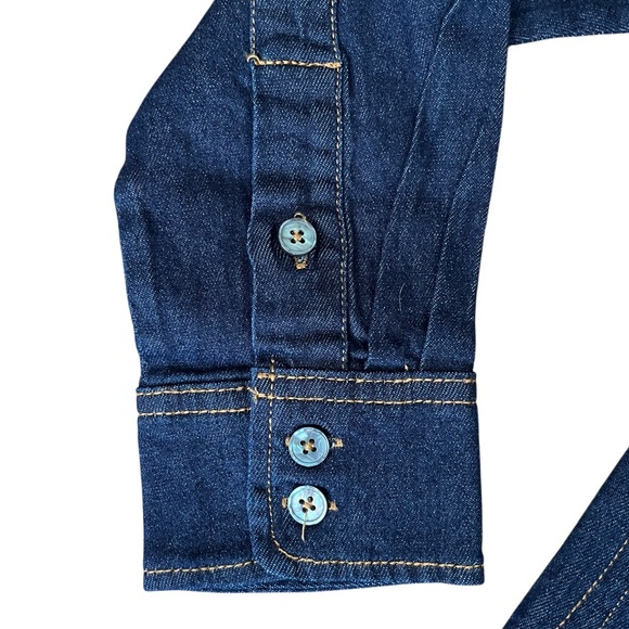 Buffalo Stretch Denim Shirt Blue - Picture 10 of 16
